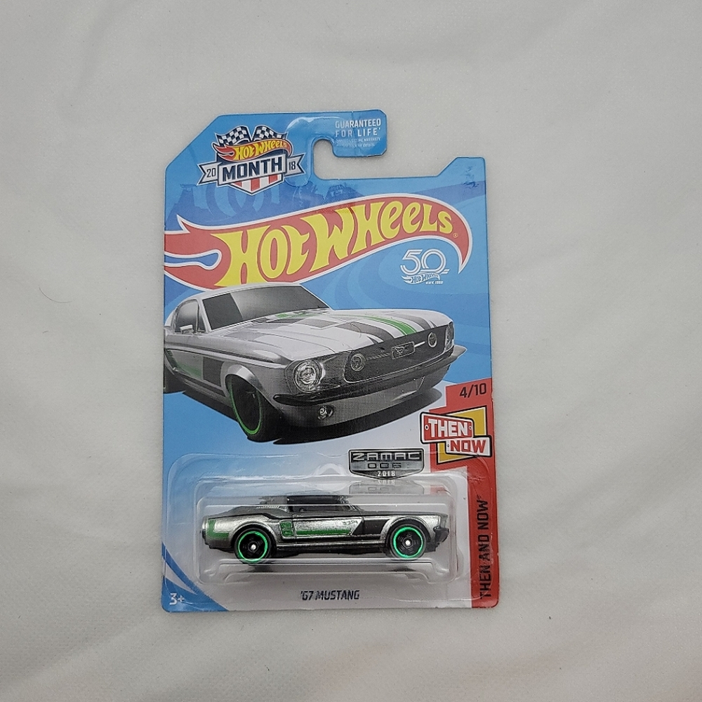 Hot Wheels 50th Anniversary '67 Mustang ZAMAC